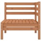 vidaXL Juego muebles de jardín 7 pzas madera maciza pino marrón miel vidaXL Juego muebles de jardín 7 pzas madera maciza pino marrón miel