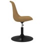 vidaXL Silla de comedor giratoria 6 uds terciopelo marrón vidaXL Silla de comedor giratoria 6 uds terciopelo marrón