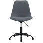 vidaXL Sillas de comedor giratorias 6 unidades tela gris oscuro vidaXL Sillas de comedor giratorias 6 unidades tela gris oscuro