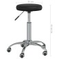 vidaXL Silla de comedor cuero sintético negra vidaXL Silla de comedor cuero sintético negra