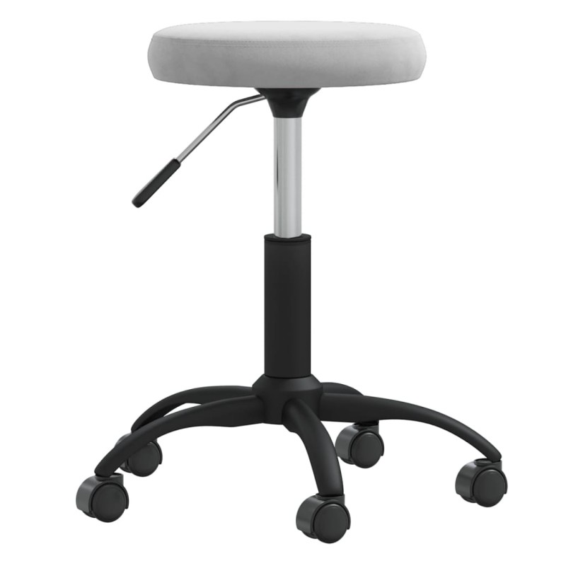 vidaXL Silla de comedor de terciopelo verde claro vidaXL Silla de comedor de terciopelo verde claro