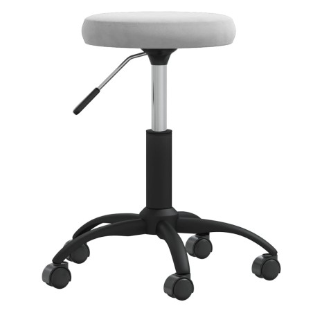 vidaXL Silla de comedor de terciopelo verde claro
