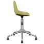 vidaXL Sillas de comedor giratorias 4 unidades tela verde vidaXL Sillas de comedor giratorias 4 unidades tela verde