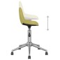 vidaXL Sillas de comedor giratorias 4 unidades tela verde vidaXL Sillas de comedor giratorias 4 unidades tela verde