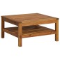vidaXL Muebles de jardín 5 pzas cojines madera maciza de acacia 