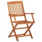 vidaXL Set de comedor para jardín 9 piezas madera maciza de acacia vidaXL Set de comedor para jardín 9 piezas madera maciza de acacia