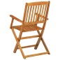 vidaXL Set de comedor para jardín 9 piezas madera maciza de acacia vidaXL Set de comedor para jardín 9 piezas madera maciza de acacia