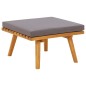 vidaXL Muebles de jardín 6 piezas con cojines madera maciza de acacia vidaXL Muebles de jardín 6 piezas con cojines madera maciza de acacia