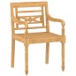 vidaXL Set de muebles de jardín 4 piezas madera maciza de teca vidaXL Set de muebles de jardín 4 piezas madera maciza de teca