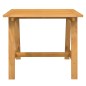 vidaXL Juego de comedor de jardín 5 piezas madera maciza de acacia vidaXL Juego de comedor de jardín 5 piezas madera maciza de acacia