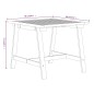 vidaXL Juego de comedor de jardín 5 piezas madera maciza de acacia vidaXL Juego de comedor de jardín 5 piezas madera maciza de acacia