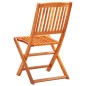 vidaXL Set de comedor de jardín plegable 7 pzas madera eucalipto vidaXL Set de comedor de jardín plegable 7 pzas madera eucalipto