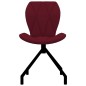 vidaXL Sillas de comedor 6 unidades cuero sintético rojo vidaXL Sillas de comedor 6 unidades cuero sintético rojo
