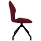 vidaXL Sillas de comedor 6 unidades cuero sintético rojo vidaXL Sillas de comedor 6 unidades cuero sintético rojo