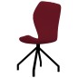 vidaXL Sillas de comedor 6 unidades cuero sintético rojo vidaXL Sillas de comedor 6 unidades cuero sintético rojo