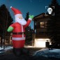 vidaXL Papá Noel inflable con luces LED IP20 600 cm XXL vidaXL Papá Noel inflable con luces LED IP20 600 cm XXL