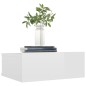 vidaXL Mesitas noche flotante 2 uds contrachapada blanco 40x30x15 cm vidaXL Mesitas noche flotante 2 uds contrachapada blanco 40x30x15 cm