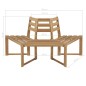 vidaXL Banco de árbol semi-hexagonal 160 cm madera maciza de acacia vidaXL Banco de árbol semi-hexagonal 160 cm madera maciza de acacia
