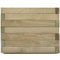 vidaXL Arriate cuadrado madera 50x50x40 cm vidaXL Arriate cuadrado madera 50x50x40 cm