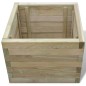 vidaXL Arriate cuadrado madera 50x50x40 cm vidaXL Arriate cuadrado madera 50x50x40 cm