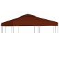 vidaXL Toldo de cenador 2 niveles terracota 310 g/m² 3x3 m vidaXL Toldo de cenador 2 niveles terracota 310 g/m² 3x3 m