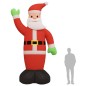 vidaXL Papá Noel inflable con luces LED 475 cm vidaXL Papá Noel inflable con luces LED 475 cm