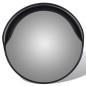 vidaXL Espejo de tráfico convexo plástico negro 30 cm vidaXL Espejo de tráfico convexo plástico negro 30 cm