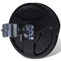 vidaXL Espejo de tráfico convexo plástico negro 30 cm vidaXL Espejo de tráfico convexo plástico negro 30 cm