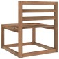 vidaXL Set de muebles de jardín 2 pzas madera pino impregnada marrón vidaXL Set de muebles de jardín 2 pzas madera pino impregnada marrón
