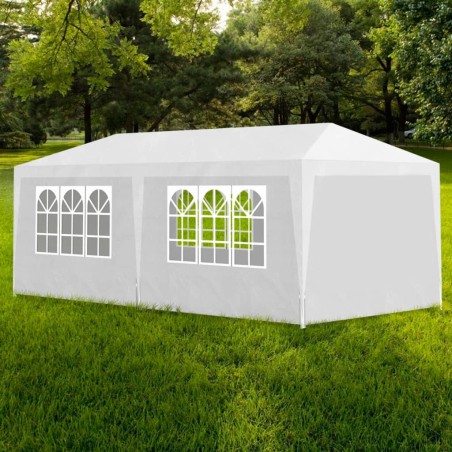 vidaXL Carpa para fiestas blanco 3x6 m