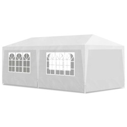 vidaXL Carpa para fiestas blanco 3x6 m