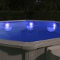 vidaXL Lámpara LED sumergible flotante piscina con mando multicolor vidaXL Lámpara LED sumergible flotante piscina con mando multicolor