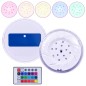 vidaXL Lámpara LED sumergible flotante piscina con mando multicolor vidaXL Lámpara LED sumergible flotante piscina con mando multicolor