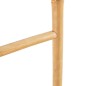 vidaXL Escalera para toallas con 5 peldaños de bambú 150 cm vidaXL Escalera para toallas con 5 peldaños de bambú 150 cm