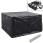 vidaXL Cubierta para muebles de jardín 8 ojales 172x113x73 cm vidaXL Cubierta para muebles de jardín 8 ojales 172x113x73 cm