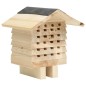 vidaXL Hotel para abejas de madera maciza de abeto 22x20x20 cm vidaXL Hotel para abejas de madera maciza de abeto 22x20x20 cm