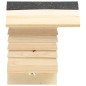 vidaXL Hotel para abejas de madera maciza de abeto 22x20x20 cm vidaXL Hotel para abejas de madera maciza de abeto 22x20x20 cm
