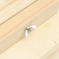 vidaXL Hotel para abejas de madera maciza de abeto 22x20x20 cm vidaXL Hotel para abejas de madera maciza de abeto 22x20x20 cm