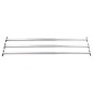 vidaXL Barras de seguridad ajustables para ventanas 3 uds 710-1200 mm vidaXL Barras de seguridad ajustables para ventanas 3 uds 710-1200 mm