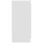 vidaXL Aparador de madera contrachapada blanco 60x35x76 cm vidaXL Aparador de madera contrachapada blanco 60x35x76 cm