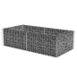vidaXL Jardinera de gaviones de acero 180x90x50 cm vidaXL Jardinera de gaviones de acero 180x90x50 cm