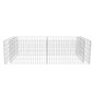 vidaXL Jardinera de gaviones de acero 180x90x50 cm vidaXL Jardinera de gaviones de acero 180x90x50 cm