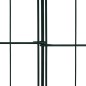 vidaXL Set de valla de jardín arqueada verde 115x79 cm vidaXL Set de valla de jardín arqueada verde 115x79 cm