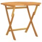 vidaXL Mesa de jardín plegable madera de teca maciza 85x85x76 cm vidaXL Mesa de jardín plegable madera de teca maciza 85x85x76 cm