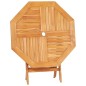vidaXL Mesa de jardín plegable madera de teca maciza 85x85x76 cm vidaXL Mesa de jardín plegable madera de teca maciza 85x85x76 cm