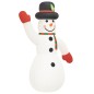 vidaXL Muñeco de nieve inflable de Navidad con LEDs 455 cm vidaXL Muñeco de nieve inflable de Navidad con LEDs 455 cm