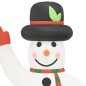 vidaXL Muñeco de nieve inflable de Navidad con LEDs 455 cm vidaXL Muñeco de nieve inflable de Navidad con LEDs 455 cm
