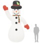 vidaXL Muñeco de nieve inflable de Navidad con LEDs 455 cm vidaXL Muñeco de nieve inflable de Navidad con LEDs 455 cm