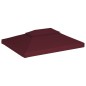 vidaXL Toldo de cenador 2 niveles 310 g/m² 4x3 m burdeos vidaXL Toldo de cenador 2 niveles 310 g/m² 4x3 m burdeos
