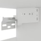 vidaXL Armario colgante vidrio y madera ingeniería blanco 60x31x60 cm vidaXL Armario colgante vidrio y madera ingeniería blanco 60x31x60 cm